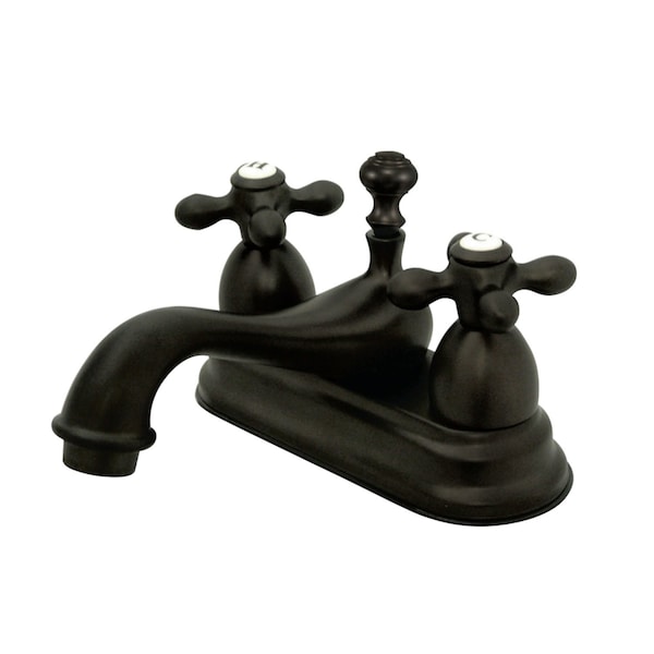 KS3605AX 4" Centerset Bathroom Faucet, Oil Rubbed Bronze